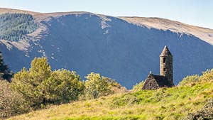 St. Kevin's Chapel.l, Glendalough Monastic Settlement, Wicklow, IE