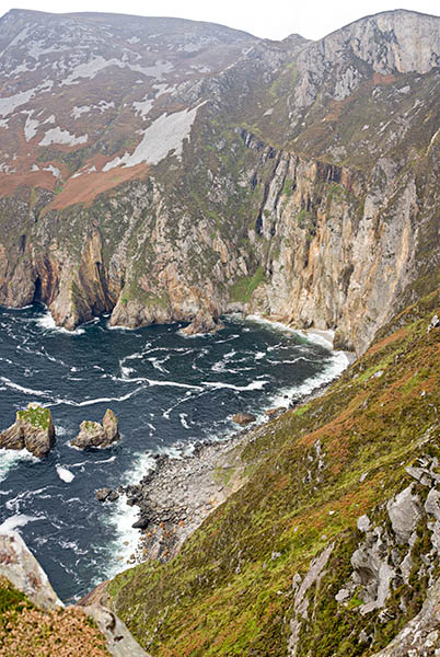 Slieve
 League (at 7%), Donegal, Ireland