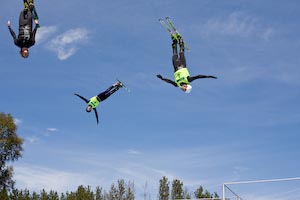 Flipping out, Lake Placid, New York, Aug 2009