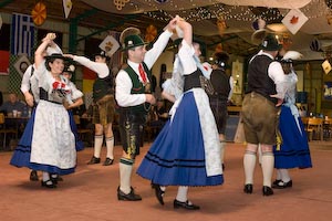 Oktoberfest Dancers, Ladysmith, Quebec,
  October 2009