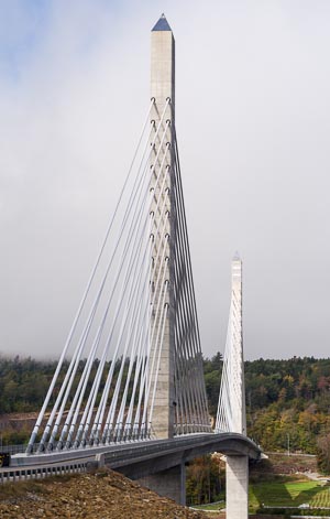Penobscot Bridge, Penoboscot, Maine, USA, Sept 2013