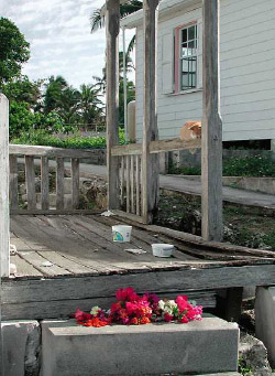 Flowers in Memory, Hopetown, Bahamas